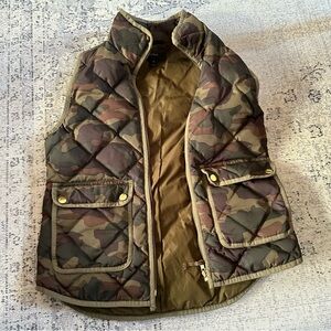 J.Crew Camo Vest